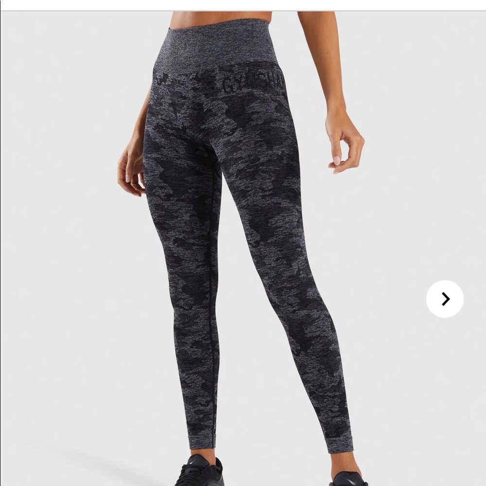 Grey camo Gymshark leggings